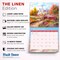 Brush Dance; Bygone Days | 2027 13.75 x 24 Inch (Hanging) Monthly Deluxe Wall Calendar | Featuring the Artwork of Carl Valente | Linen Envelope | Foil Stamped Cover; Category:Wall Calendars; Image:7